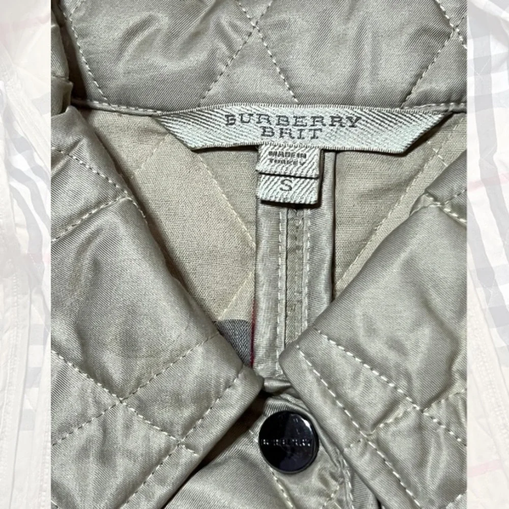 Authentic Burberry Brit Diamond Quilted Jacket - S - Picture 2 of 5